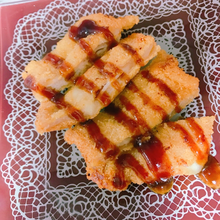 糖質オフ!おからパウダーを使ったチーズカツ!